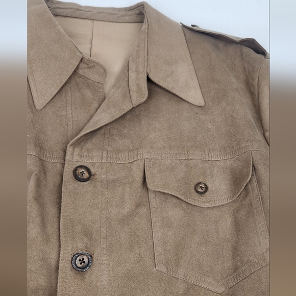 Vintage Union Made Button Collard Jacket - Picture 2 of 13